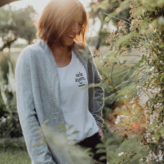 Bügelbild "Nicht ärgern, nur wundern"