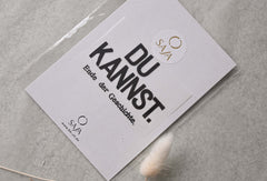 Bügelbild "Du kannst - Ende der Geschichte."