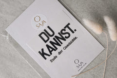 Bügelbild "Du kannst - Ende der Geschichte."