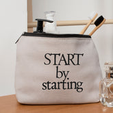Bügelbild "Start by starting"