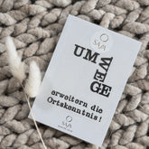 Bügelbild "Umwege erweitern die Ortskenntnis!"