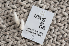 Bügelbild "Umwege erweitern die Ortskenntnis!"