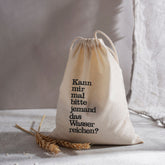 Bügelbild "Kann mir mal bitte jemand das Wasser reichen?"