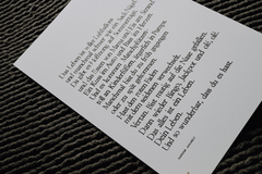 Gestempelter Kunstdruck "Das Leben ist wie Luftballons"