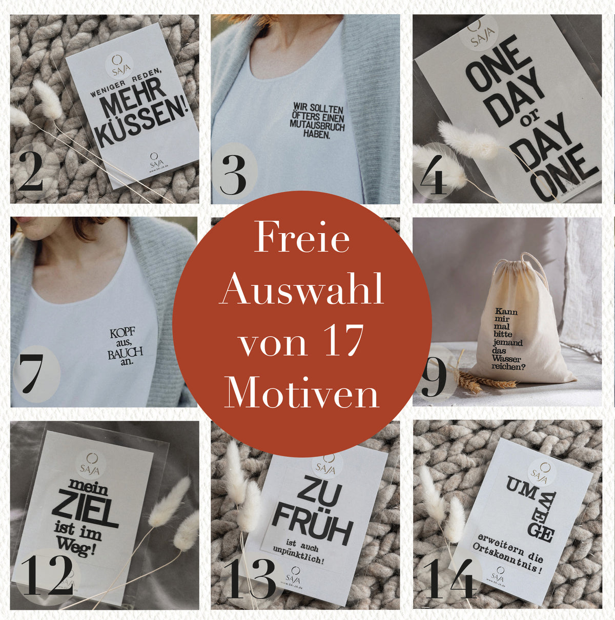 Bügelbilder Set - individueller Mix